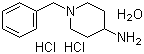 结构式 CAS# 1205-72-7, 4-氨基-1-苄基哌啶二盐酸盐水合物