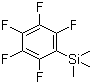 结构式 CAS# 1206-46-8, 三甲基五氟苯基硅烷