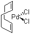 structure of CAS# 12107-56-1, Dichloro(1,5-cyclooctadiene)palladium(II);(cis,cis-1,5-Cyclooctadiene)palladium(II) chloride