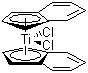 structure of CAS# 12113-02-9, Dichlorobis(indenyl)titanium(IV)