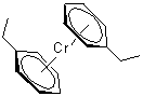结构式 CAS# 12212-68-9, 二(乙基苯基)铬