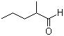 structure of CAS# 123-15-9, Methyl valeraldehyde ;2-Methylvaleraldehyde