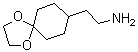 structure of CAS# 124499-34-9, 1,4-Dioxaspiro[4.5]decane-8-ethanamine