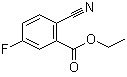 结构式 CAS# 1260751-65-2, 2-氰基-5-氟苯甲酸乙酯