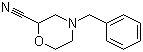 结构式 CAS# 126645-52-1, 4-苄基吗啉-2-甲腈