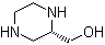 结构式 CAS# 126872-94-4, (S)-2-哌嗪甲醇