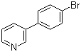 structure of CAS# 129013-83-8, 3-(4-Bromophenyl)pyridine