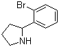 structure of CAS# 129540-24-5, 2-(2-Bromophenyl)pyrrolidine