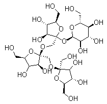 structure of CAS# 13133-07-8, Fungitetraose;Nystose