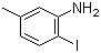 结构式 CAS# 13194-69-9, 2-碘-5-甲基苯胺
