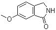 结构式 CAS# 132680-54-7, 6-甲氧基-2,3-二氢异吲哚-1-酮