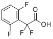 结构式 CAS# 1344264-52-3, 2-(2,6-二氟苯基)-2,2-二氟乙酸