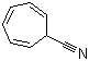 结构式 CAS# 13612-59-4, 2,4,6-环庚三烯-1-甲腈; 7-氰基环庚三烯