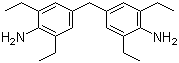 结构式 CAS# 13680-35-8, 4,4'-亚甲基双(2,6-二乙基苯胺)