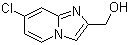 结构式 CAS# 1368290-38-3, 7-氯咪唑并[1,2-a]吡啶-2-甲醇