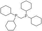 结构式 CAS# 137349-65-6, 双(二环己基膦)甲烷