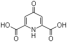 结构式 CAS# 138-60-3, 白屈氨酸; 4-氧代-1,4-二氢-2,6-吡啶二甲酸