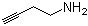 structure of CAS# 14044-63-4, 4-Amino-1-butyne