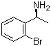 structure of CAS# 140632-12-8, (S)-(-)-1-(2-Bromophenyl)ethylamine;(S)-2-Bromo-alpha-methylbenzenemethanamine