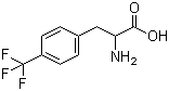 结构式 CAS# 14091-16-8, 4-三氟甲基-DL-苯丙氨酸