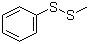 结构式 CAS# 14173-25-2, 甲基苯基二硫醚