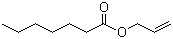 structure of CAS# 142-19-8, Allyl heptanoate