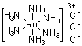 结构式 CAS# 14282-91-8, 六氨合三氯化钌
