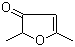结构式 CAS# 14400-67-0, 2,5-二甲基-3(2H)-呋喃酮