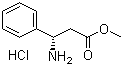 结构式 CAS# 144494-72-4, (betaS)-beta-氨基苯丙酸甲酯盐酸盐