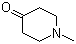 结构式 CAS# 1445-73-4, N-甲基-4-哌啶酮
