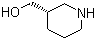 结构式 CAS# 144539-77-5, (S)-3-哌啶甲醇