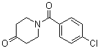 structure of CAS# 144947-47-7, 1-(4-Chlorobenzoyl)-4-piperidinone