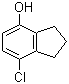 结构式 CAS# 145-94-8, 7-氯-2,3-二氢-1H-茚-4-醇