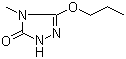 结构式 CAS# 145027-96-9, 5-丙氧基-4-甲基-1,2,4-三唑啉酮
