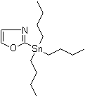 structure of CAS# 145214-05-7, 2-(Tributylstannanyl)oxazole;2-(Tributylstannyl)-1,3-oxazole