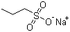 结构式 CAS# 14533-63-2, 丙烷磺酸钠; 1-丙磺酸钠