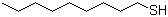structure of CAS# 1455-21-6, 1-Nonanethiol;n-Nonyl mercaptan