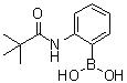 结构式 CAS# 146140-95-6, [2-[(2,2-二甲基-1-氧代丙基)氨基]苯基]硼酸