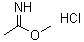 structure of CAS# 14777-27-6, Acetimidic acid methyl ester hydrochloride;Methyl acetimidate hydrochloride