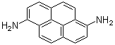 结构式 CAS# 14923-84-3, 1,6-芘二胺
