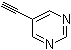 结构式 CAS# 153286-94-3, 5-乙炔基嘧啶