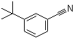 structure of CAS# 154532-34-0, 3-tert-Butylbenzonitrile;3-(1,1-Dimethylethyl)benzonitrile