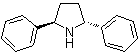 structure of CAS# 155155-73-0, (R,R)-2,5-Diphenylpyrrolidine;(R,R)-trans-2,5-Diphenylpyrrolidine
