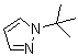 结构式 CAS# 15754-60-6, N-叔丁基吡唑