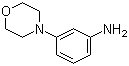 结构式 CAS# 159724-40-0, 3-(4-吗啉基)苯胺; 3-吗啉-4-基苯胺