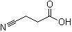 structure of CAS# 16051-87-9, 3-Cyanopropanoic acid;3-Cyanopropionic acid; NSC 97378; beta-Cyanopropionic acid