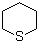 structure of CAS# 1613-51-0, Thiane;Tetrahydrothiopyran; Pentamethylene sulfide