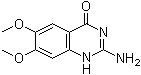 structure of CAS# 16175-67-0, 2-Amino-6,7-dimethoxy-4(1H)-quinazolinone