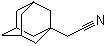 结构式 CAS# 16269-13-9, 1-金刚烷乙腈