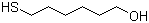 structure of CAS# 1633-78-9, 6-Mercaptohexan-1-ol;6-Hydroxy-1-hexanethiol